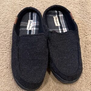 Dearfoams Black Slip-On Loafers